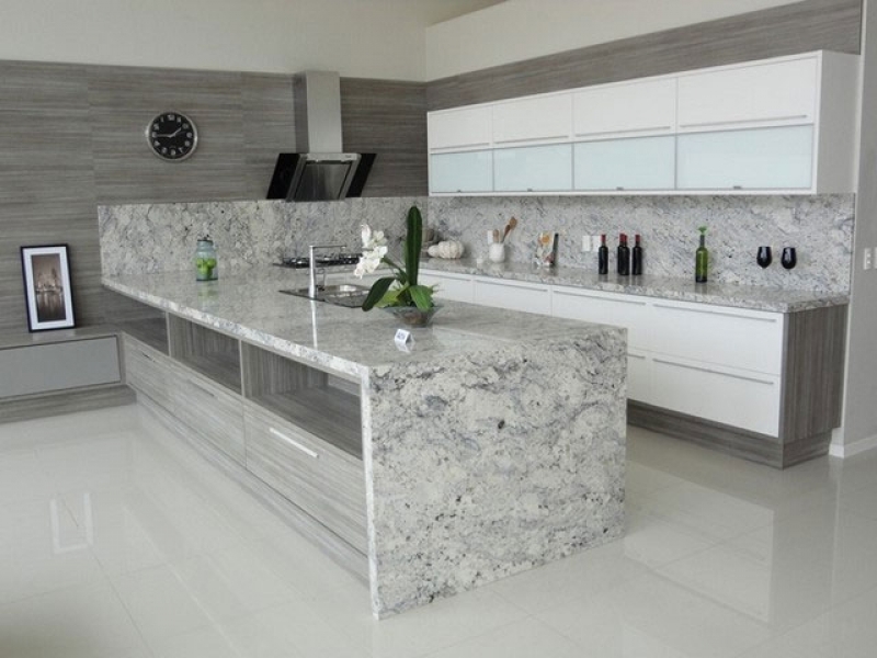 Bancada de Mármore Sintético Preço Vila Morumbi - Bancada de Mármore Branco Cozinha