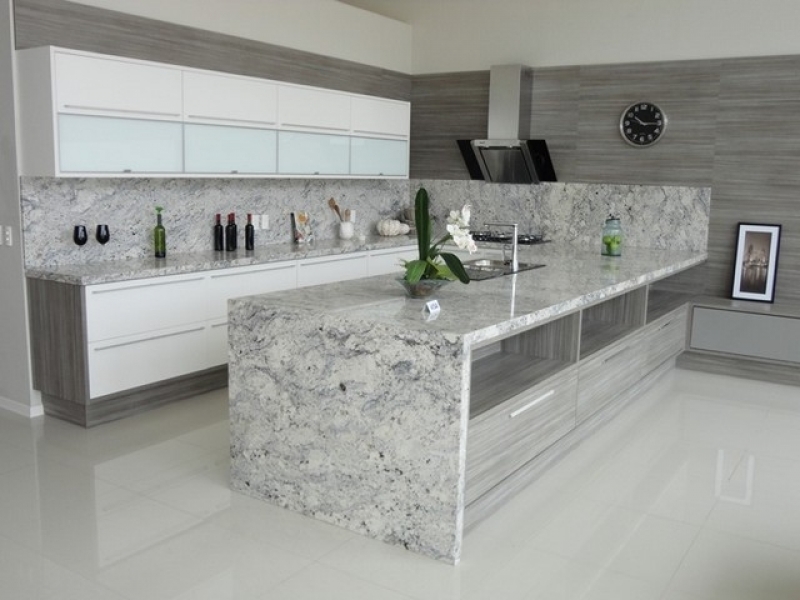 Empresa de Bancada de Mármore Branco Cozinha Engenheiro Goulart - Bancada de Mármore Branco Cozinha