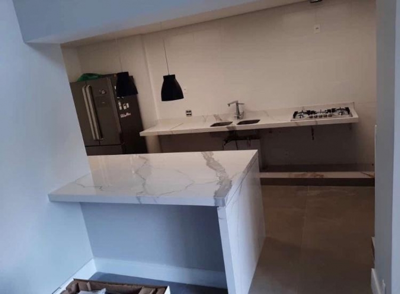 Pia de Quartzo Silestone Bom Retiro - Pia de Cozinha de Quartzo