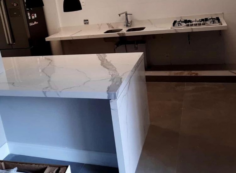 Pia em Quartzo Aricanduva - Pia de Quartzo Silestone